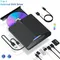 Lettore DVD USB 3.0 7 in 1 Masterizzatore CD/DVD portatile, unità CD/DVD esterna compatibile con PC