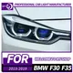 AKD Lampada Frontale per BMW F30 F31 F35 Faro A LED 2013-2019 Fari Serie 3 DRL Indicatori di direzione Fascio Alto Angelo Occhio Lente Del Proiettore