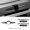 Pour FIAT 500 ABARTH 595 695 véritable Fiber de carbone sèche avant voiture LOGO modification accessoire décoration extérieure 12-23 Kit de carrosserie