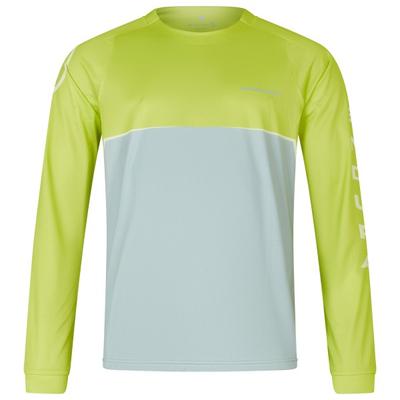 Endura - Core Printed L/S Tee - Radtrikot Gr 3XL grün/grau Image