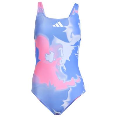 adidas - Women's Tie Dye AOP Swimsuit - Badeanzug Gr 44 blau Image