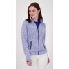 Strickfleecejacke DEPROC ACTIVE "KIRKVALE X WOMEN", Damen, Gr. 36/38 (M), lila (flieder), 100% Polyester, casual, bequem, Langarm gerader Abschluss mit Gummizug, Jacken, auch in Großen Größen erhältlich