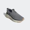 Slip-On Sneaker ADIDAS SPORTSWEAR "CLOUDFOAM GO LOUNGER", Gr. 47, grau (grau three, core schwarz, sanftes weiß), Textil, Synthetik, sportlich, Schuhe