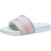 Badesandale KANGAROOS "K-Shine", Gr. 28, bunt (mint), Synthetik, sportlich, Schuhe Badelatschen Pantolette