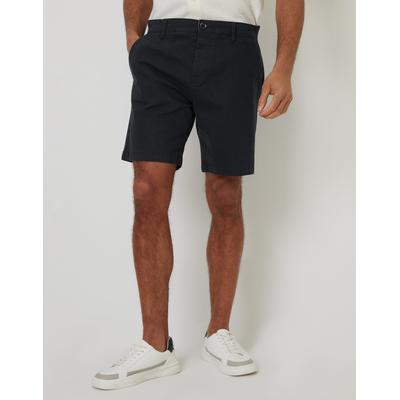 Threadbare Men's Black Regular Fit Stretch Chino Shorts