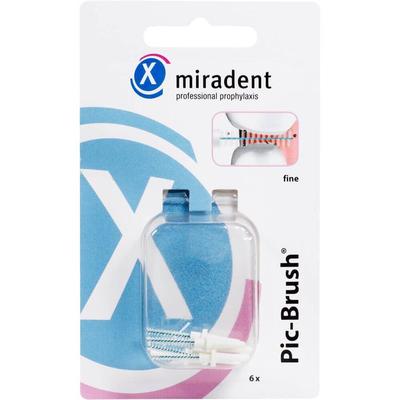 Miradent MIRADENT Interdentalbürste PIC-Brush fein weiß 6 Stk