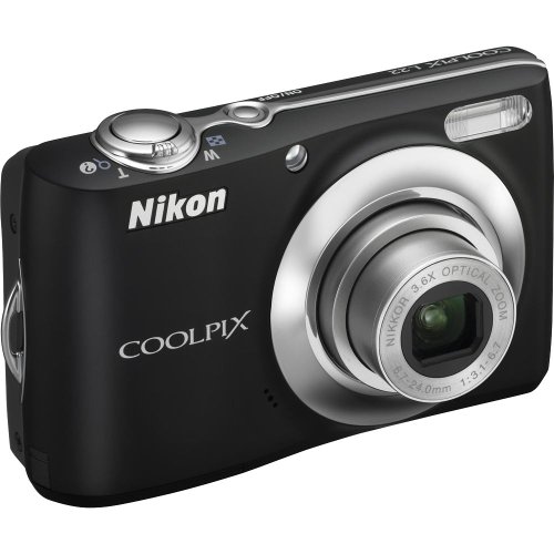 Nikon Coolpix L22 12.0MP Digital Camera with 3.6x Optical Zoom and 3.0 Inch LCD Black (Renewed)