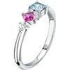 CHRIST Ring 925er Silber, recycelt 50 Damen