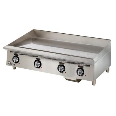 Star 736TCHSA 240V 36" Ultra-Max Electric Commercial Griddle w/ Thermostatic Controls - 1" Chrome Plate, 240v, Stainless Steel