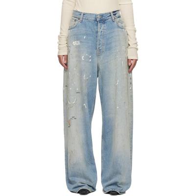 Super Baggy Fit 2023F Jeans - Blue - Acne Jeans