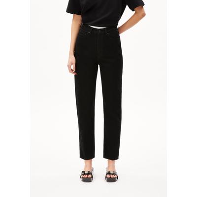 MAIRAA - Frauen Mom Fit Jeans - schwarz (Größe: 33/32) Image
