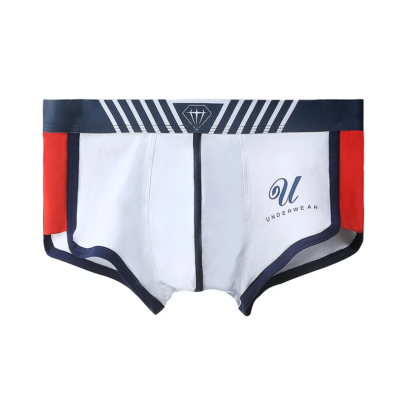 Unterwäsche Herren Baumwolle Boxer Jugend Trend Persönlichkeit Jungen bequem atmungsaktiv Herren vier Ecken Sommer dünne Shorts Image