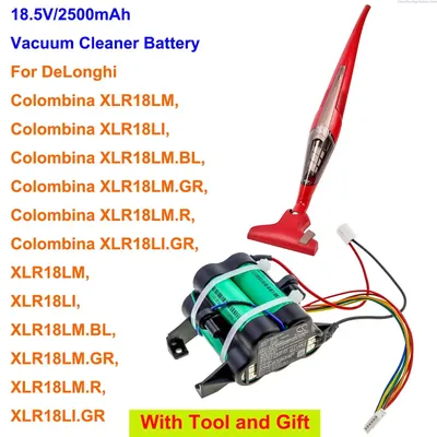 Cameron Sino 2500 mAh Vakuumbatterie XLR18 für DeLonghi Colombina XLR18LM, XLR18LI, XLR18LM.BL, Image