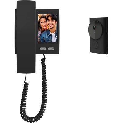 Kabellose Türklingel mit Kamera und 1080P-Bildschirm, IP44 wasserdichte kabellose Image