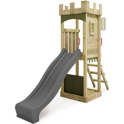 Fatmoose - Spielturm Klettergerüst TreasureTower mit Rutsche, Kletterturm mit Sandkasten, Leiter & Image