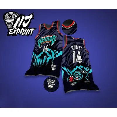 New Animal Bear Concept Jersey Basketball Edition Vest Fans Kit Special Edition Jersey Training
