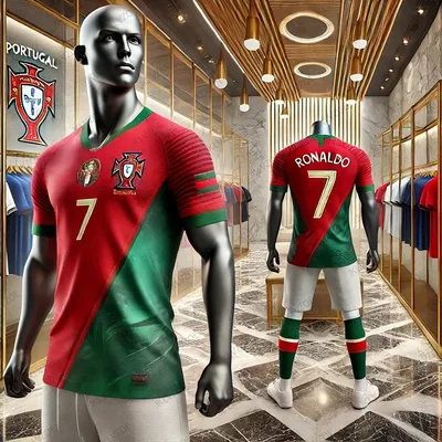 New Arriavl Dustproof Luxury Special Edition CHATGPT Design Short Sleeve Ronaldos 7 Soccer Jersey