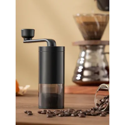 1pc Manual Coffee Grinder Portable Grinder Home Outdoors Travel Hand Crank Coffee Grinder Adjustable