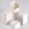 50pcs White Cardboard Packaging Box Multi Size Square Box For Small Business Candy Chocolate Gift