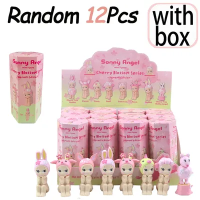 2025 Cherry Blossom Series Blind Box Toy Pre-Sale Hanami Edition Collectible Mini Figure Desktop Decor Kids Birthday Gift