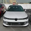Per VW Golf 8.5 MK8.5 TSI TDI 2024+ Maxton Style Auto Paraurti Anteriore Lip Spoiler Canard Splitter Diffusore Body Kits Gloss Nero