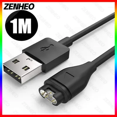 USB Charging Cable Data Cord Charger For Garmin instinct 2X Fenix 7 7S 7X 6 6S 6X 5 5S 5X Vivoactive