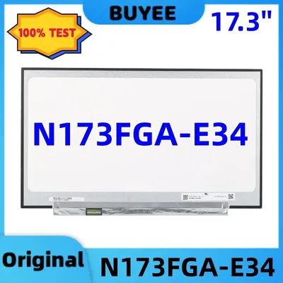 17.3'' N173FGA-E34 Rev.C4 N173FGA E34 Laptop LCD Screen dispaly Panel 1600*900 EDP 30 pins with no