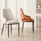 Chaises de salle à manger en similicuir pour la cuisine, ensembles de meubles de jardin, simples,