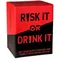 Risk It Or Drink It Jeu de fête amusant pour jeu de cartes universitaire Jeu de boissons Pré-jeu de