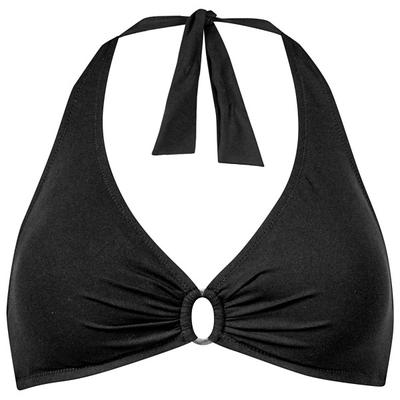 Lidea - Women's The Core Bikini Top Neck Halter - Bikini-Top Gr 36 - Cup: C schwarz Image