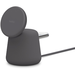 Belkin BOOST CHARGE PRO 2in1 Ladedock mit MagSafe, 15W, grau Image