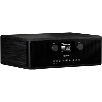 PURE Internet-Radio "Classic C-D6i", schwarz, B:36,5cm H:13cm T:29cm, Radios
