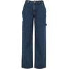 Bequeme Jeans 2Y STUDIOS "2Y Studios 2Y Anela Worker Baggy Jeans", Damen, Gr. 32, Normalgrößen, blau (raw sand), 100% Baumwolle, unifarben, casual, Jeans