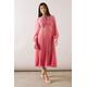 Wallis Womens Occasion Lace Insert Pleated Midi Dress - Coral - Size 12 UK | Wallis Sale | Discount Designer Brands