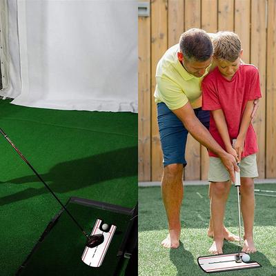 TEMU Acrylic Golf Swing Trainer Mirror - Posture Correction Aid For Teaching And Practice, Material, Ideal For Indoor/outdoor Use, Golf Training Aid Image