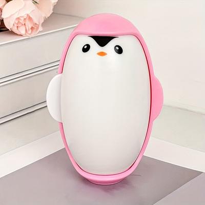 TEMU 1pc Manual Hair Remover Roller, Portable, Reusable, Plastic Handle, Strong Adhesive, For Removing Hair And Stickers From Clothes Image