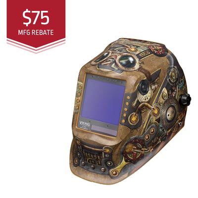 Lincoln Viking 3350 Series Steampunk Auto Darkening Welding Helmet
