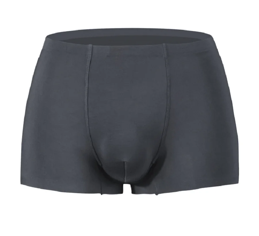 Herren-Slips, Herren-Boxershorts, Modal, nahtlos, Hodensack-Unterstützung, Sport, atmungsaktive, antibakterielle Shorts, Boxershorts in Übergröße Image
