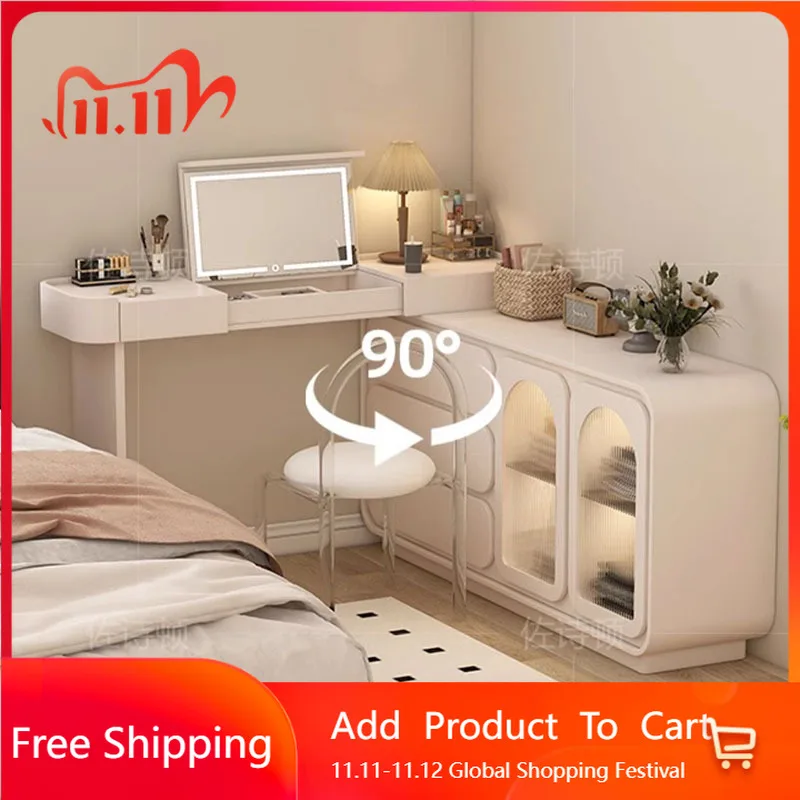 China Kids Dressing Table Living Room Funky Replica Office Vanity Table Space Saving Supplies Schminktisch Postmodern Furniture