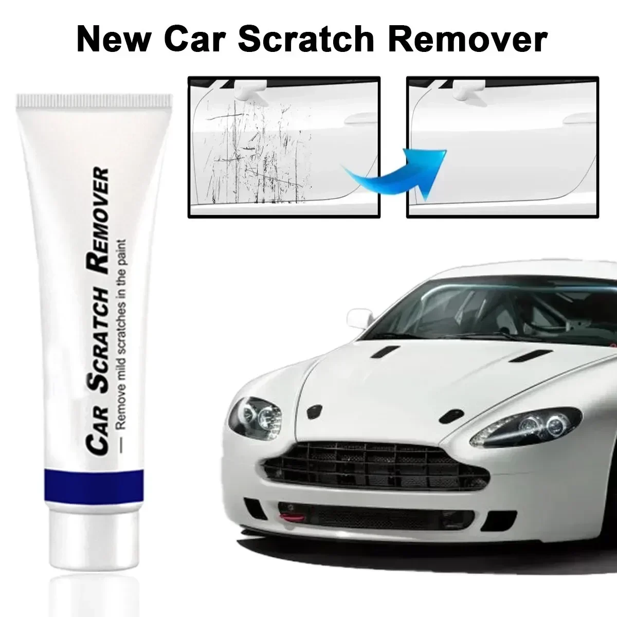 Auto Styling Wachs Kratzer Reparatur Polierset Auto Karosserie Schleif masse Anti Scratch Creme Lack pflege Auto politur Reinigungs werkzeuge Image