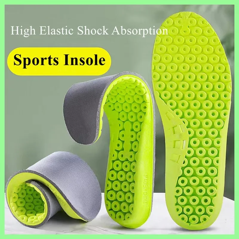 Memory Foam Sportschuhe Einlegesohlen Männer Frauen Bogen unterstützt Einlegesohle für Füße Stoß dämpfung Schuh polster Planta rfasziitis Schuhsohle Image