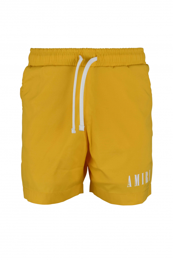 AMIRI Badeshorts Gelb Einheitsgröße