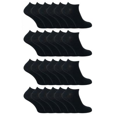 24er Pack Multipack Jungen- und Mädchen Baumwolltrainersocken Image