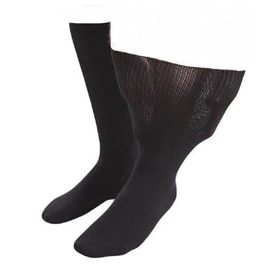1 Pack Extra Breite Locker Sitzen Baumwoll-Oedema-Socken für Geschwollene Knöchel Image