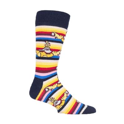1 Pack Herren Offiziell Lizensierte Die Beatles Neuheit Socken Image