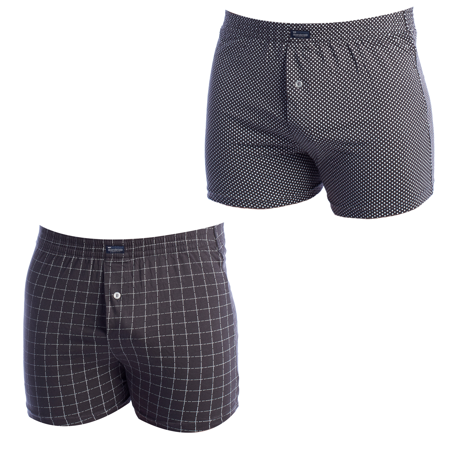 Pack-2 Essential Herren-Boxershorts mit Gummizug A0100 Image