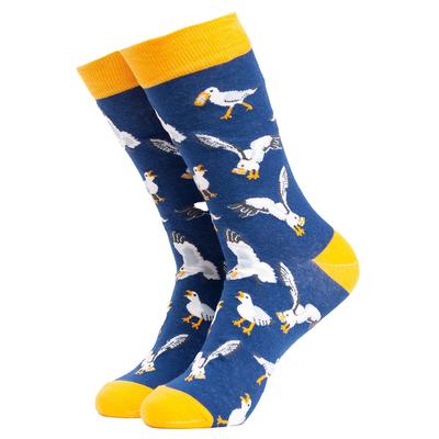 Vogelmuster Neuheit Baumwollsocken für Erwachsene Image