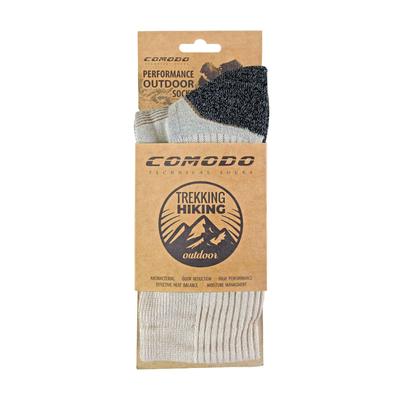 COMODO - Bambus-Wandersocken für den Sommer | Blasenfreie gepolsterte Ferse & Zehen | Herren & Damen Image