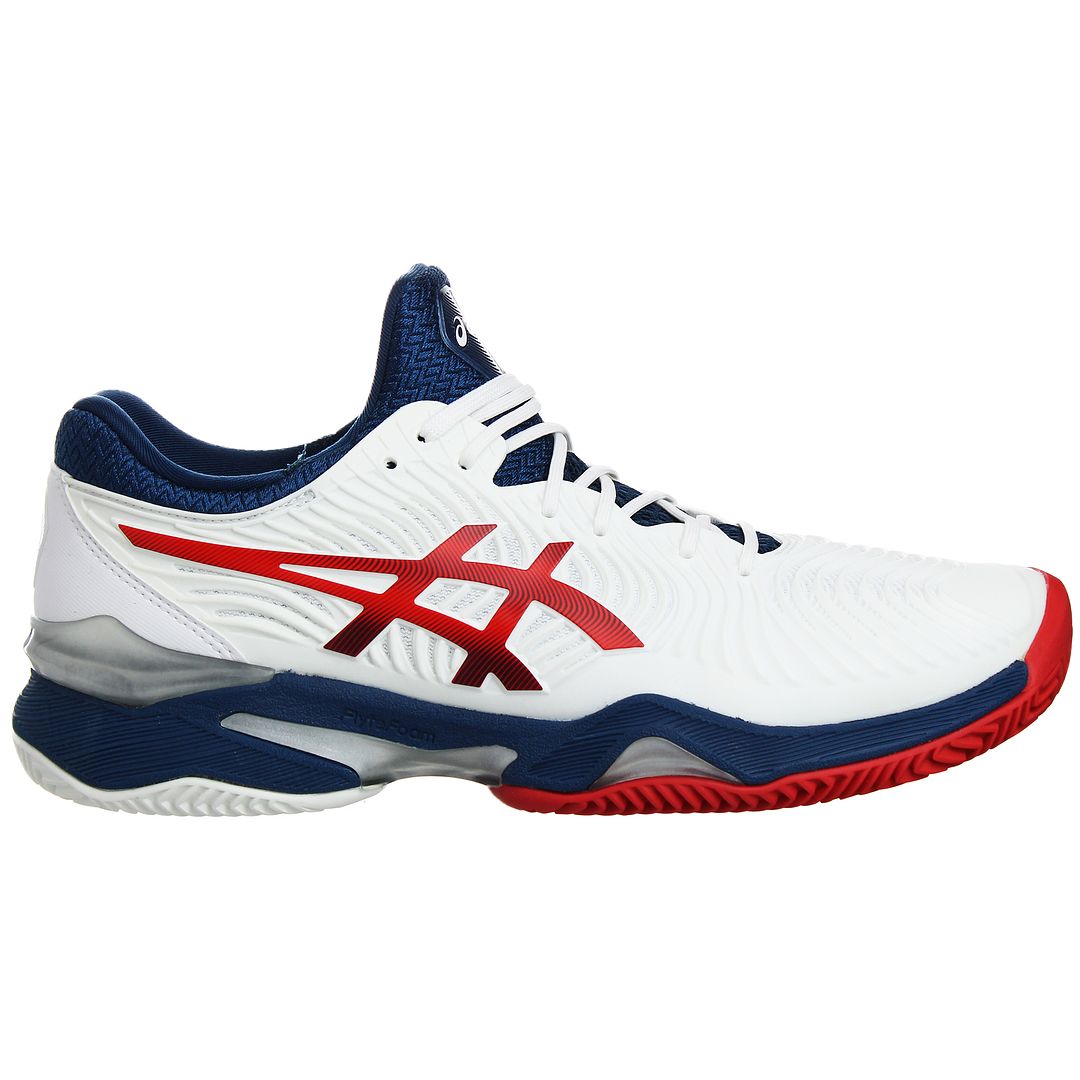 Asics Court FF 2 Clay Tennis Herren White Schuhe