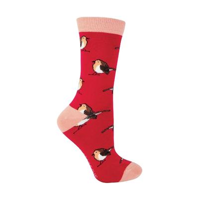 1 Pack Damen Novelty Tiermuster Bambussocken Image